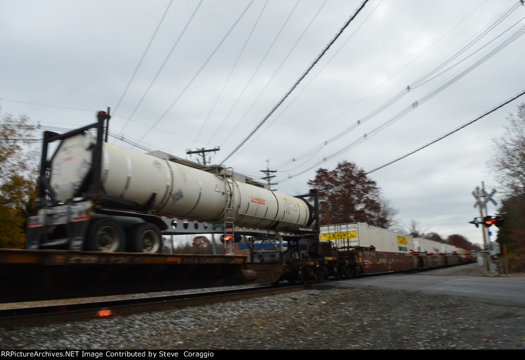 Back to front shot of Schneider Tank Trailer on APSC